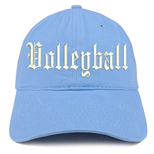 Trendy Apparel Shop Old English Volleyball Low Profile Soft Cotton Baseball Cap