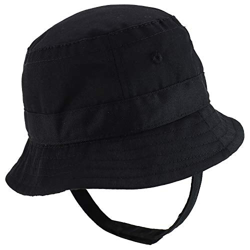 Trendy Apparel Shop Infant Light Weight Bucket Hat with Chin Strap