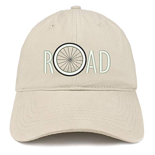 Trendy Apparel Shop Bicycle Road Embroidered Unstructured Cotton Dad Hat
