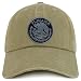 Trendy Apparel Shop Tijuana Mexico Charcoal Embroidered Patch Pigment Dyed Washed Baseball Cap