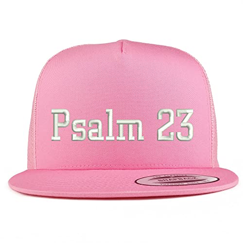 Trendy Apparel Shop Psalm 23 5 Panel Flatbill Trucker Cap