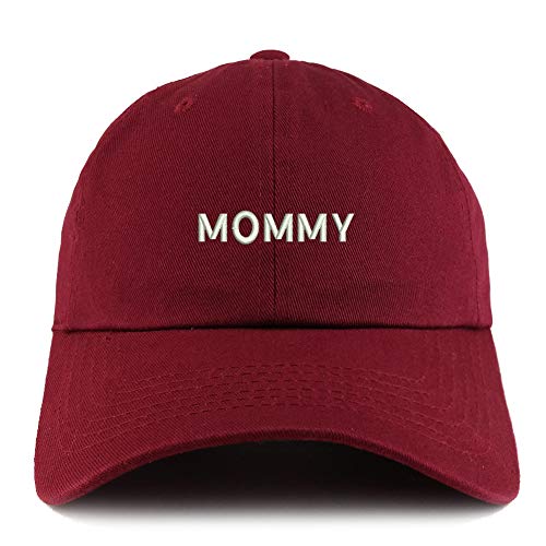 Trendy Apparel Shop Mommy Embroidered Solid Adjustable Unstructured Dad Hat