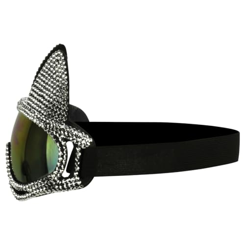 Trendy Apparel Shop Bling Rhinestone Festival Rave Goggles