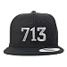 Trendy Apparel Shop Houston 713 Old English Embroidered Flatbill Snapback