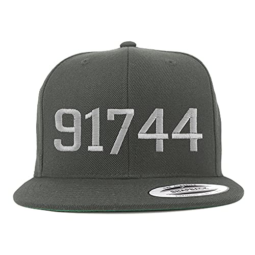 Trendy Apparel Shop 91744 La Puente CA Old English Embroidered Flatbill Snapback
