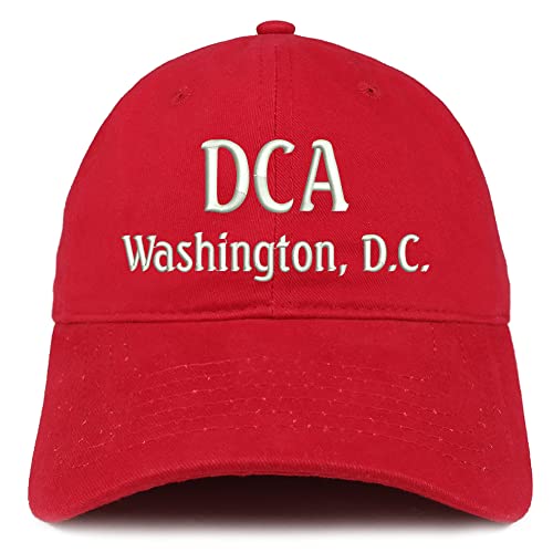 Trendy Apparel Shop DCA Washington DC Low Profile Soft Cotton Baseball Cap