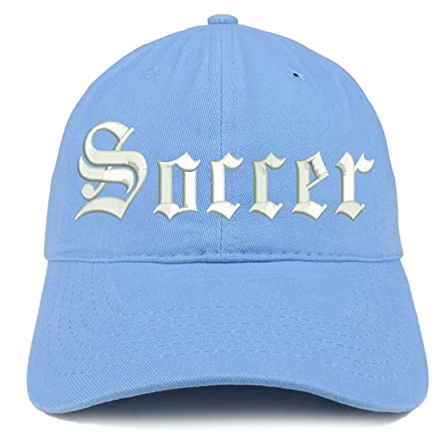 Trendy Apparel Shop Old English Soccer Low Profile Soft Cotton Baseball Cap
