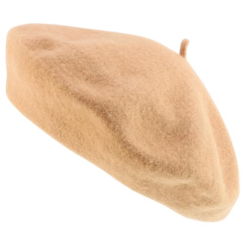 Trendy Apparel Shop Classic French Style Wool Beret Beanie Hat