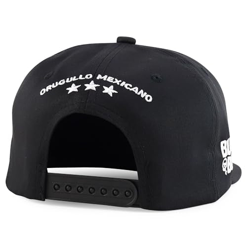 Trendy Apparel Shop 3D Mexico Embroidered Structured Flat Bill Snapback Cap