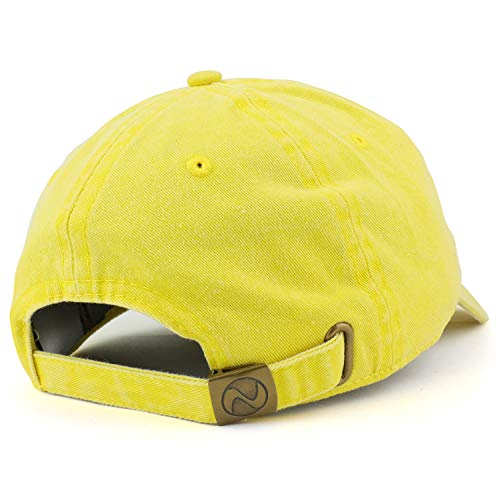 Trendy Apparel Shop Burger Patch Pigment Dyed Washed Baseball Cap