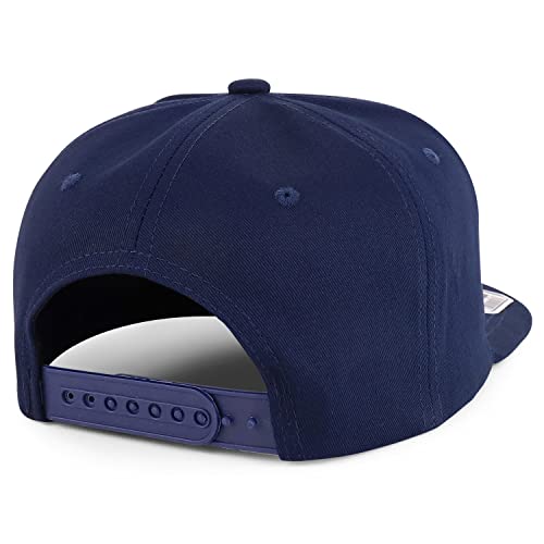 Trendy Apparel Shop Crown Cash King Embroidered Flatbill Snapback Cap