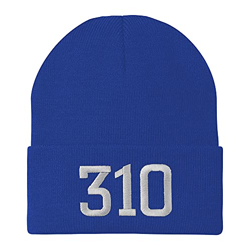 Trendy Apparel Shop Inglewood 310 Old English Embroidered Long Cuff Beanie