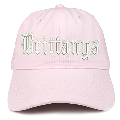 Trendy Apparel Shop Old English Brittanys Low Profile Soft Cotton Baseball Cap