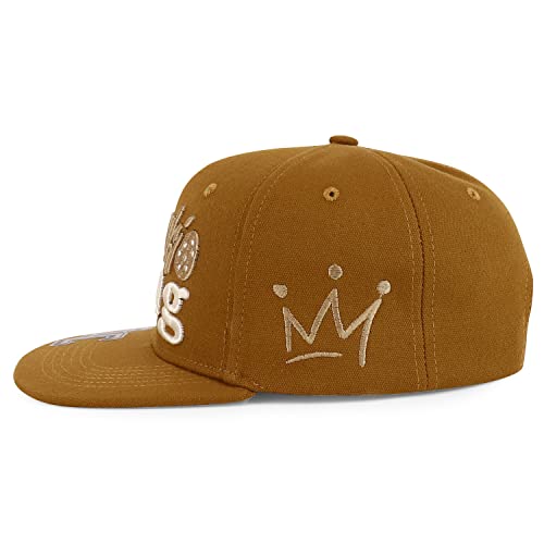 Trendy Apparel Shop Cooke King 3D Embroidered Flatbill Snapback Cap