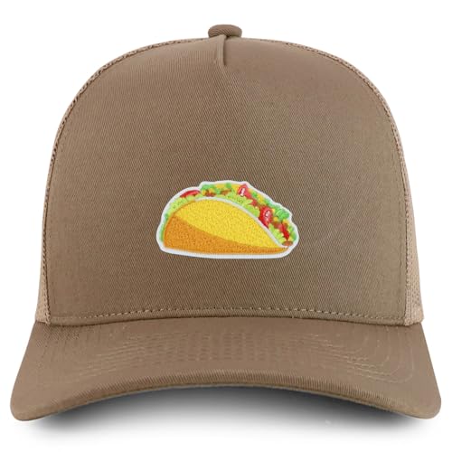 Trendy Apparel Shop Mexican Fiesta Taco Embroidered Patch Trucker Cap