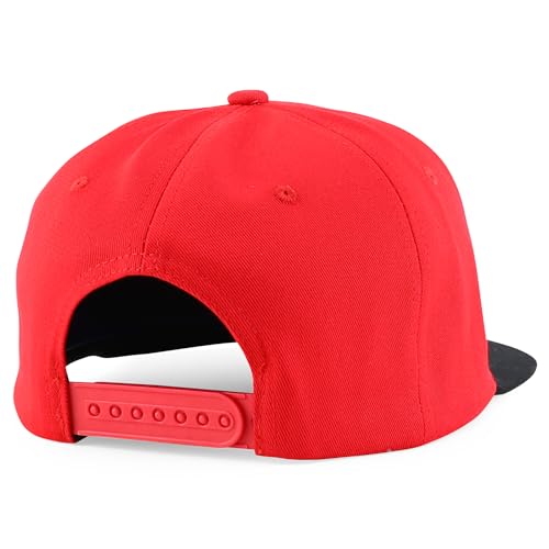 Trendy Apparel Shop MEX 3D Embroidered Flatbill Snapback Cap
