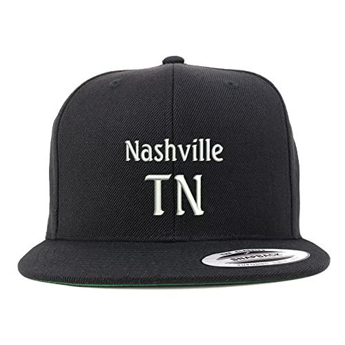 Trendy Apparel Shop Nashville TN Embroidered Flatbill Snapback