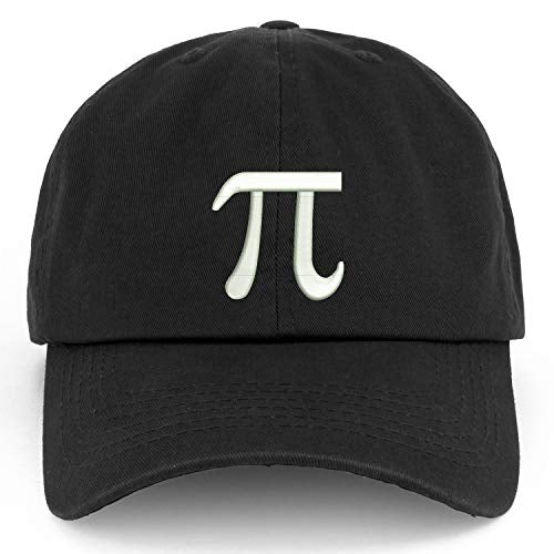 Trendy Apparel Shop XXL PI Day Symbol Embroidered Unstructured Cotton Cap