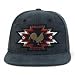 Trendy Apparel Shop Rodeo Design Embroidered Washed Cotton Flat Bill Snapback Cap