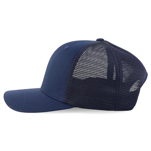 Trendy Apparel Shop Structured 6 Panel Stretchy Mesh Snapback Cap