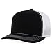 Trendy Apparel Shop 5 Panel Structured Trucker Cap with Mexico Flag Design Undervisor