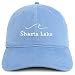 Trendy Apparel Shop Shasta Lake Embroidered Cotton Unstructured Low Profile Dad Hat