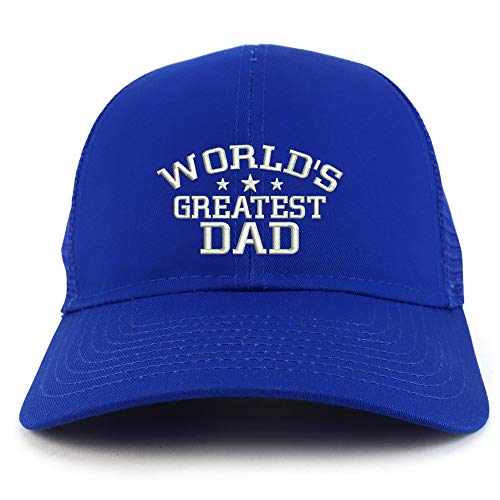 Trendy Apparel Shop World's Greatest Dad Structured High Profile Trucker Cap