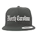 Trendy Apparel Shop North Carolina State Old English Embroidered Flatbill Cap