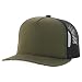 Trendy Apparel Shop 5 Panel Structured Trucker Cap with Mexico Flag Design Undervisor