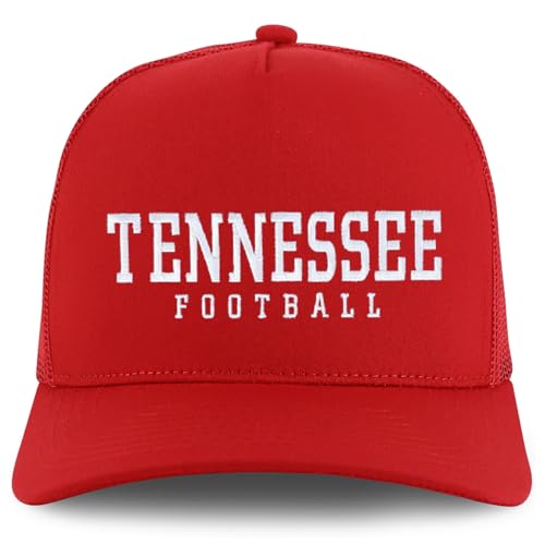 Trendy Apparel Shop Tennessee Embroidered 5 Panel Snapback Trucker Cap