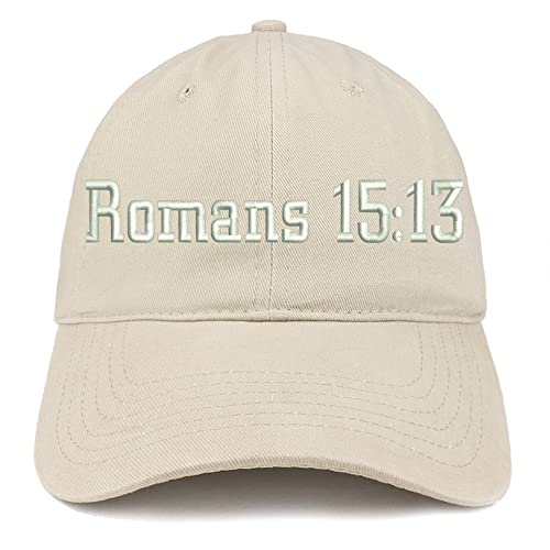 Trendy Apparel Shop Romans 15:13 Low Profile Soft Cotton Baseball Cap