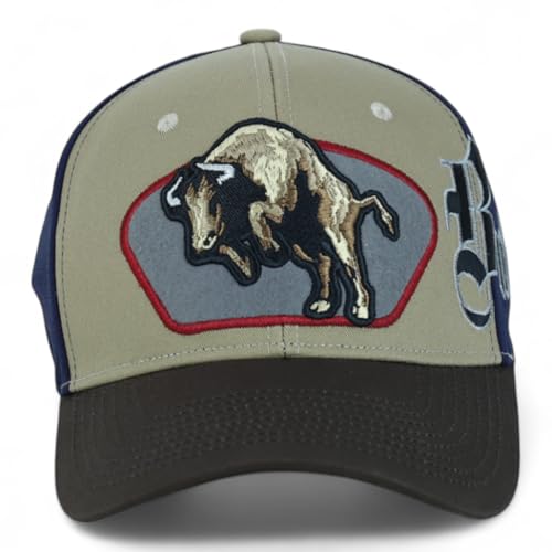 Trendy Apparel Shop Rodeo Design Embroidered Mesh Back Baseball Cap
