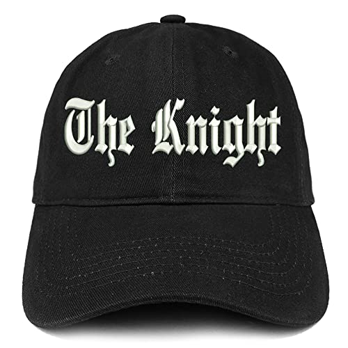 Trendy Apparel Shop The Knight Old English Low Profile Soft Cotton Baseball Cap