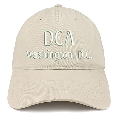 Trendy Apparel Shop DCA Washington DC Low Profile Soft Cotton Baseball Cap