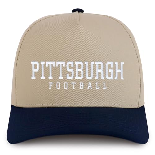 Trendy Apparel Shop Pittsburgh Embroidered 5 Panel Structured Baseball Cap