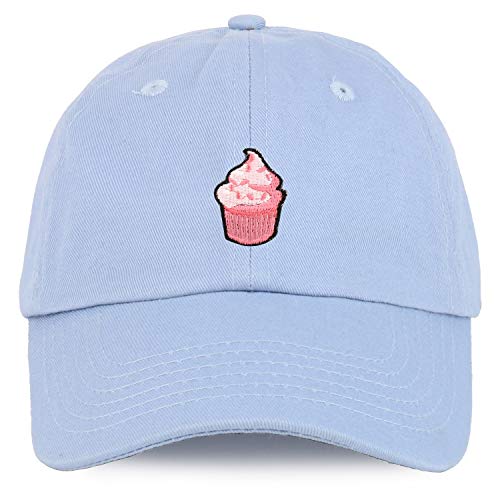 Trendy Apparel Shop Cupcake Patch Youth Small Fit Unstructured Cotton Baseball Cap