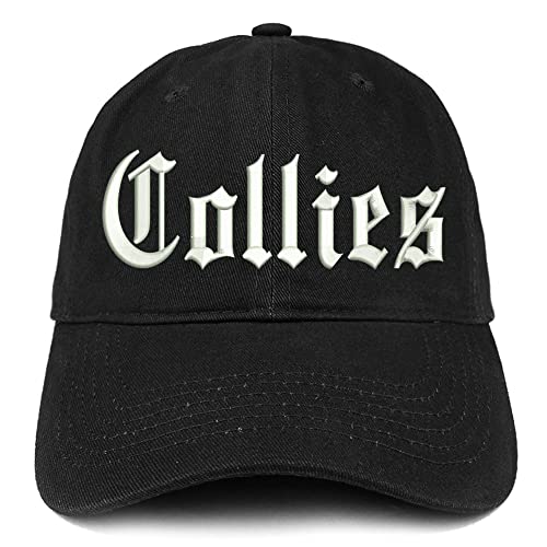 Trendy Apparel Shop Old English Collies Low Profile Soft Cotton Baseball Cap