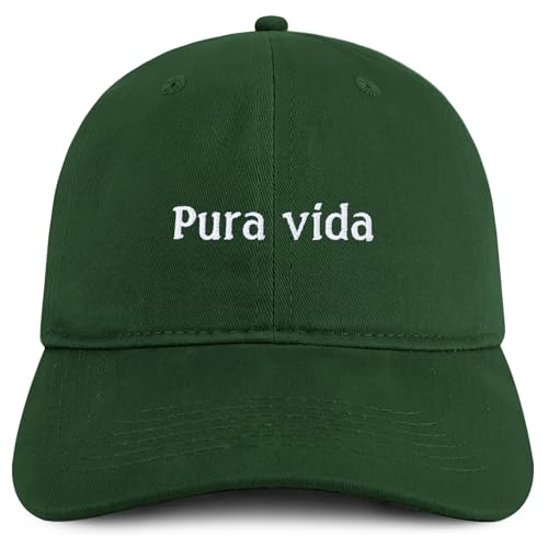 Trendy Apparel Shop Pura vida Embroidered Cotton Low Profile Dad Hat