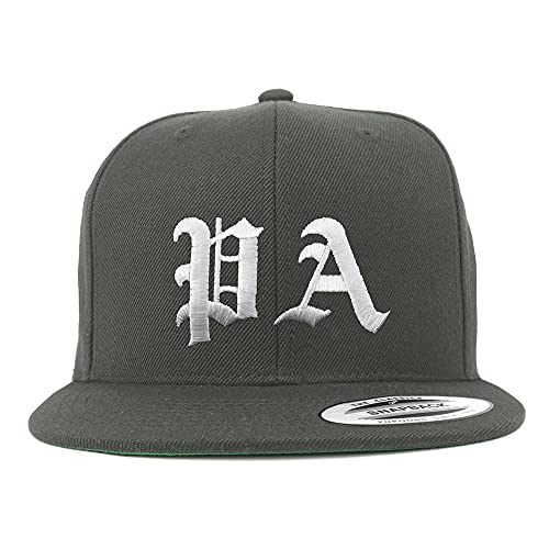 Trendy Apparel Shop Pennsylvania PA Old English Embroidered Flatbill Snapback