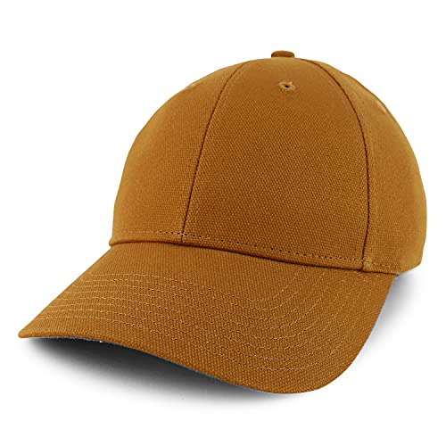 Trendy Apparel Shop 100% Cotton Canvas Baseball Cap