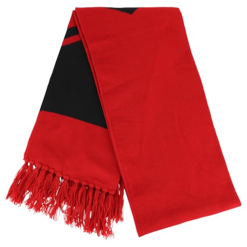 Trendy Apparel Shop Double Layer Knit Gameday Two Tone Scarf