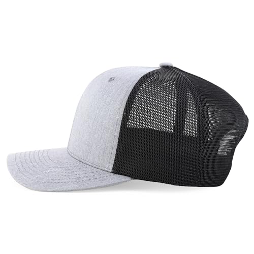 Trendy Apparel Shop Structured 6 Panel Stretchy Mesh Snapback Cap