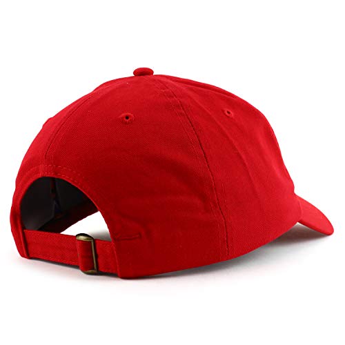 Trendy Apparel Shop Texas State Outline Embroidered 5 Panel Unstructured Soft Crown Baseball Cap