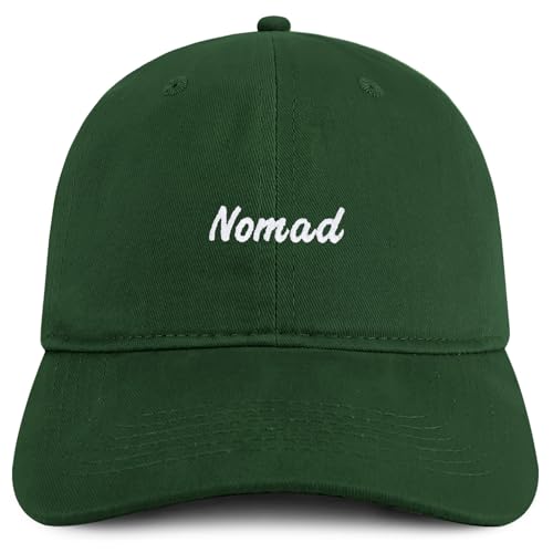 Trendy Apparel Shop Nomad Embroidered Cotton Unstructured Low Profile Dad Hat