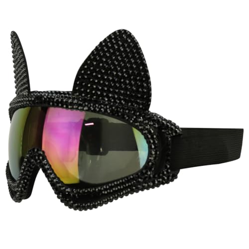 Trendy Apparel Shop Bling Rhinestone Festival Rave Goggles
