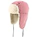 Trendy Apprel Shop Warm Winter Fur Ear Flaps Sherpa Lined Trooper Hat