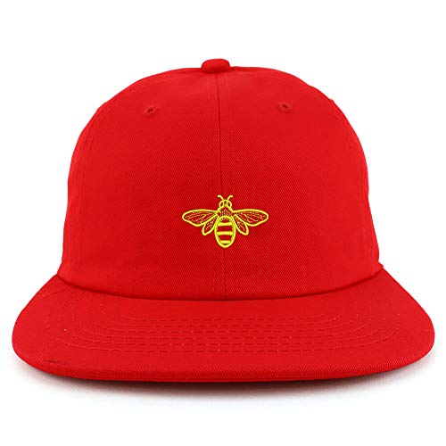 Trendy Apparel Shop Bee Embroidered Embroidered Low Profile Snapback Cap