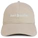 Trendy Apparel Shop Just Breathe Embroidered Cotton Unstructured Low Profile Dad Hat