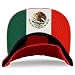 Trendy Apparel Shop Mexico Guadalupe Embroidered Flat Bill Snapback Cap