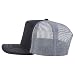 Trendy Apparel Shop 5 Panel Structured Trucker Cap with Mexico Flag Design Undervisor